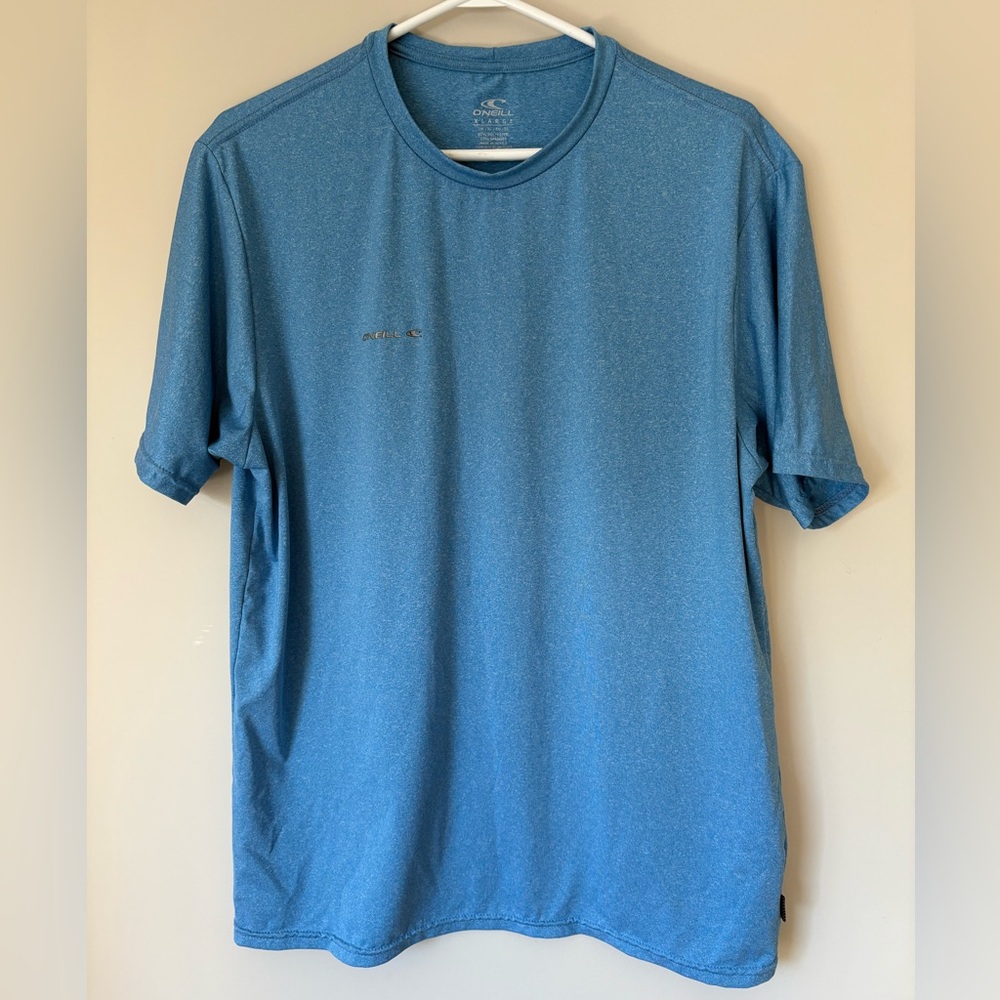 O'Neill Men’s Hybrid Sun Shirt, UV Protection, Size XL, Brite Blue